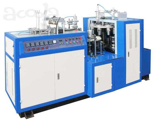 Продам новое оборудование для производства бумажных стаканчиков 250/350мл